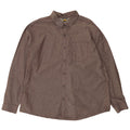 Camicia da uomo Classic Fit Eddie Bauer 2XL in cotone grigio