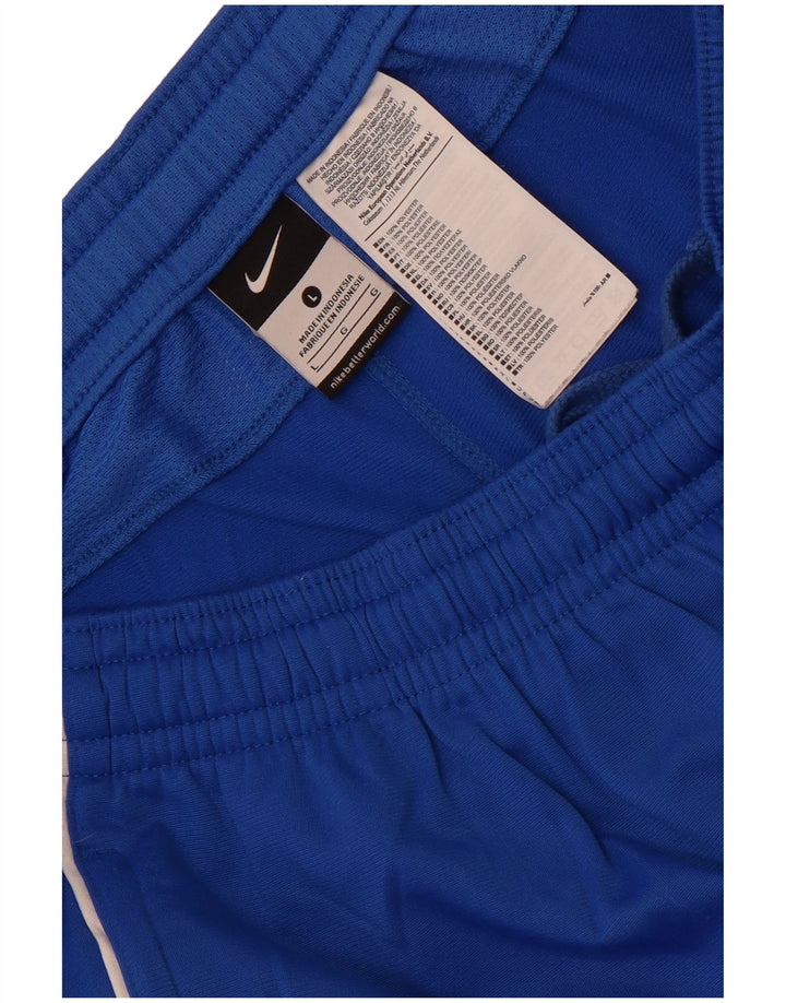 Pantaloni da tuta Nike da uomo grandi in poliestere blu
