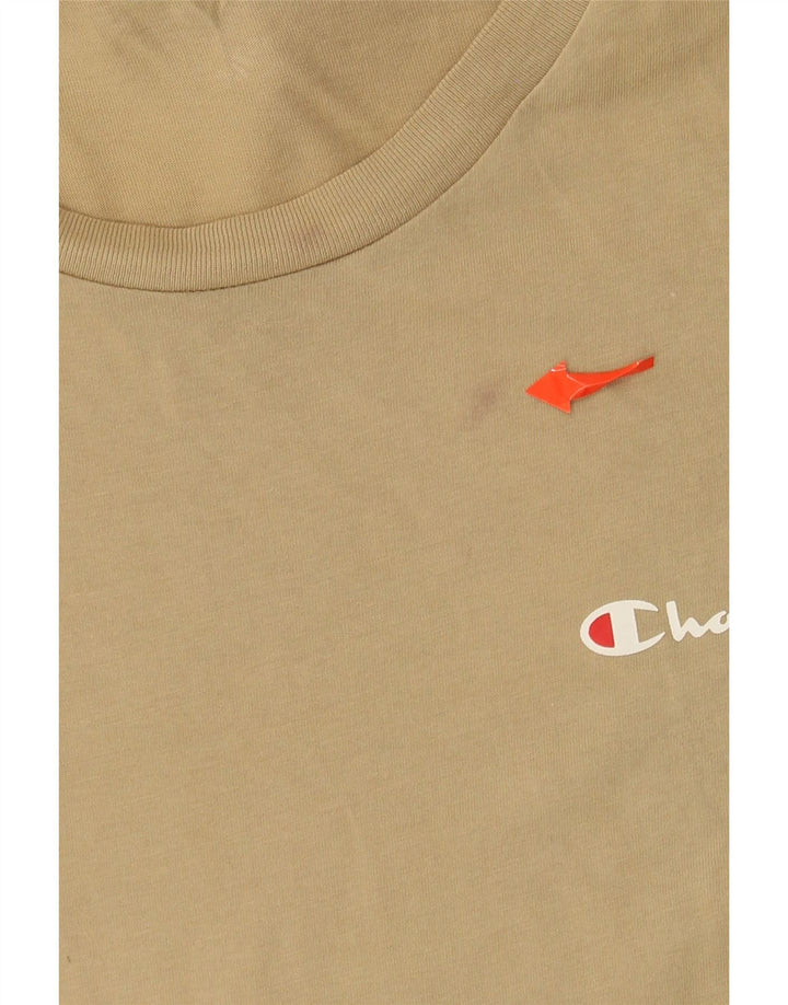 Maglietta da donna CHAMPION Top UK 16 Large Beige