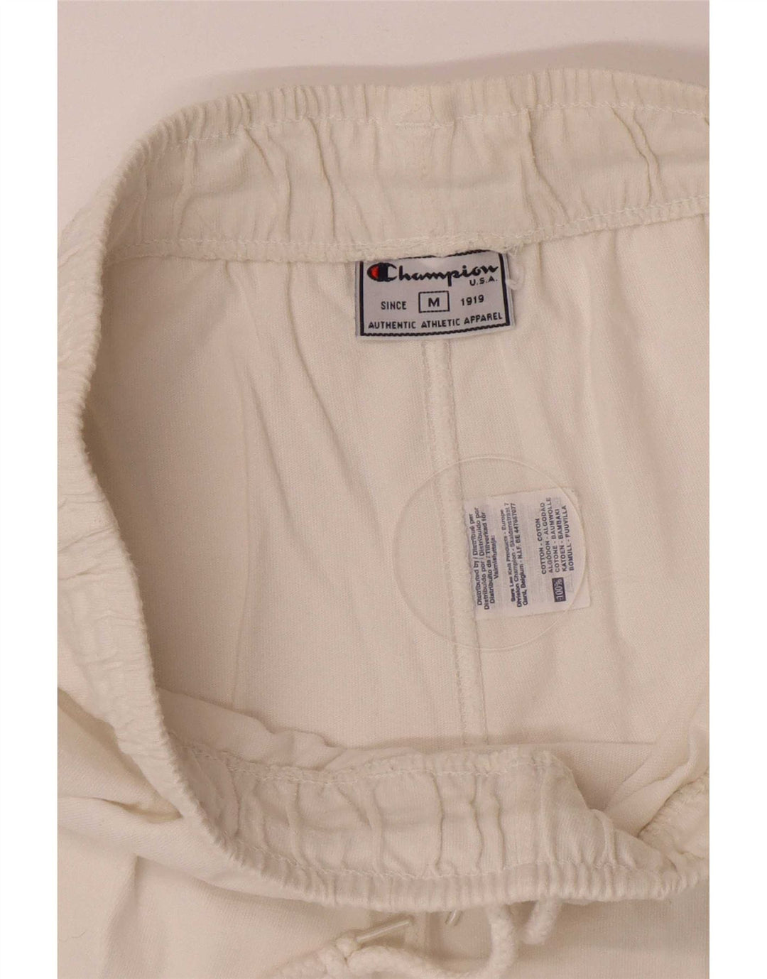Pantaloni da tuta da donna Champion UK 12 Cotone bianco medio