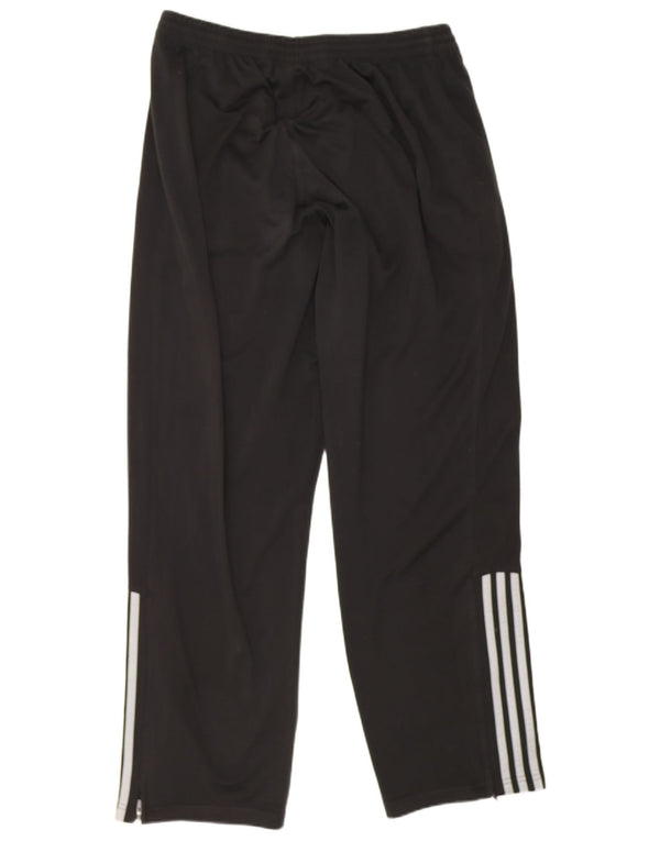 Pantaloni da tuta da uomo Adidas UK 40/42 Medium Nero Poliestere