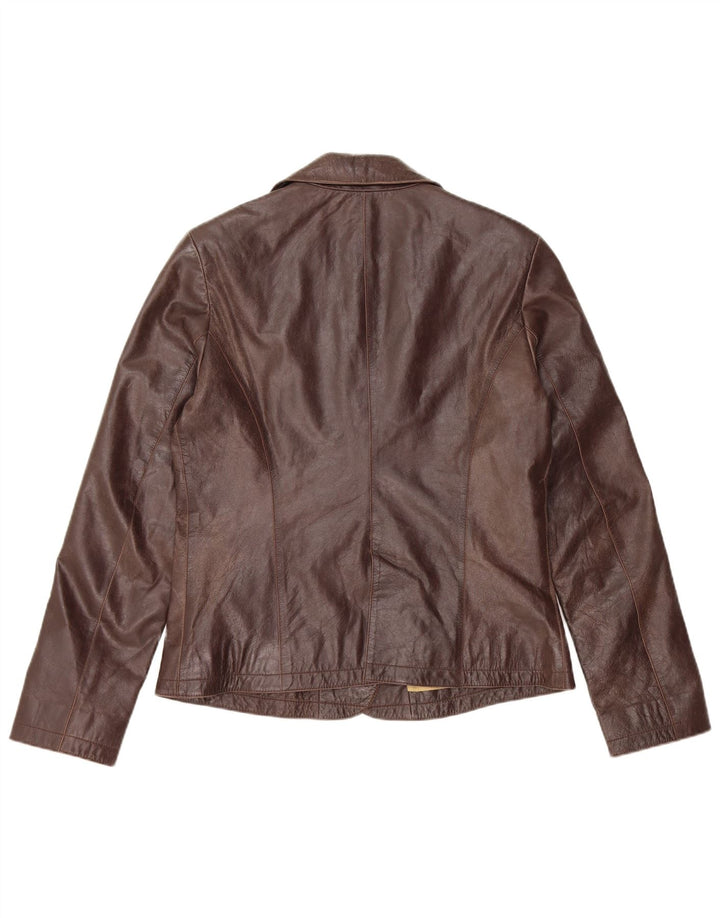 Giacca Blazer a 2 Bottoni da Donna Massimo Rebecchi IT 46 Large Marrone