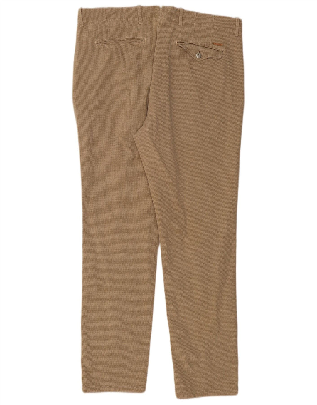 MASSIMO DUTTI Pantaloni chino slim fit da uomo EU 46 XL W36 L30 Cotone beige