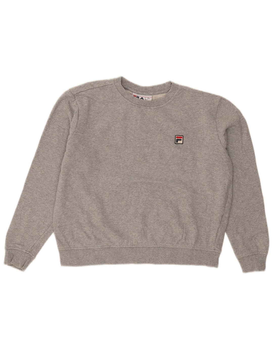 Felpa da donna Fila Jumper UK 16 Large Grey Cotton