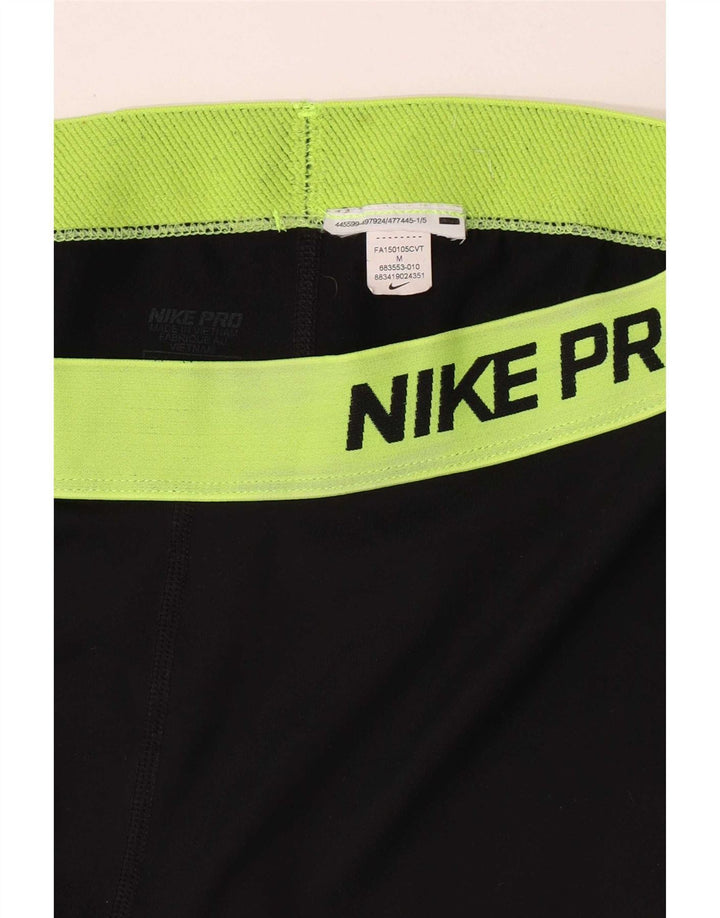 Leggings Nike Graphic Capri da donna UK 12 Medium Black Colourblock