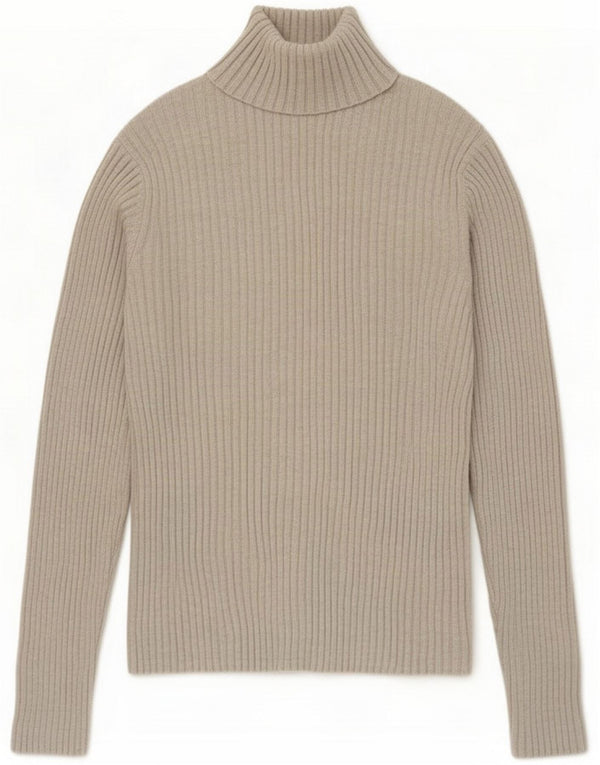 Gap Maglione da donna con collo alto e collo alto UK 10 piccolo in cotone grigio