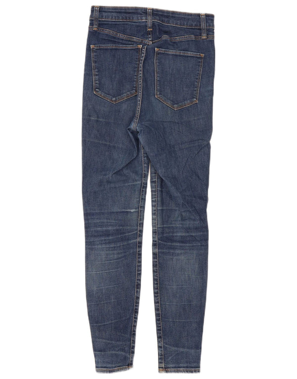 Jeans skinny a vita alta da donna Gap W27 L28 cotone blu