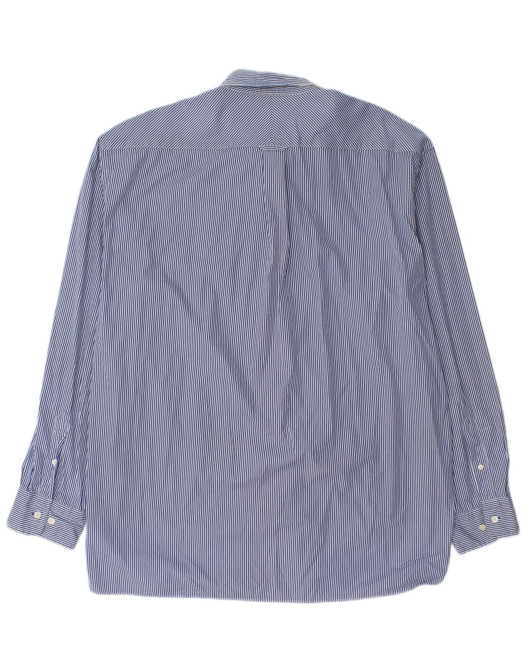 Camicia Gant Uomo 3XL Cotone Gessato Blu