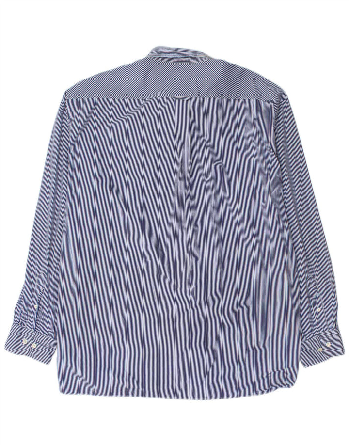 Camicia Gant Uomo 3XL Cotone Gessato Blu