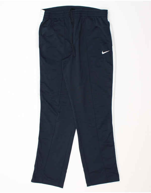 Pantaloni da tuta da uomo Nike Large in poliestere blu navy