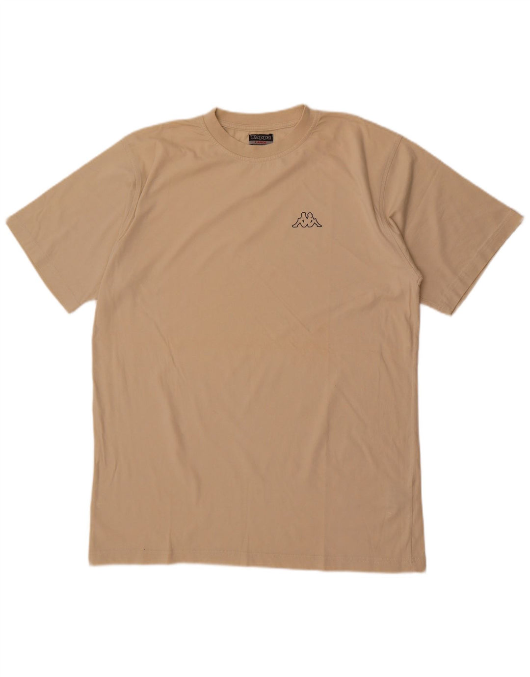 T-shirt uomo Kappa Top Large in cotone beige