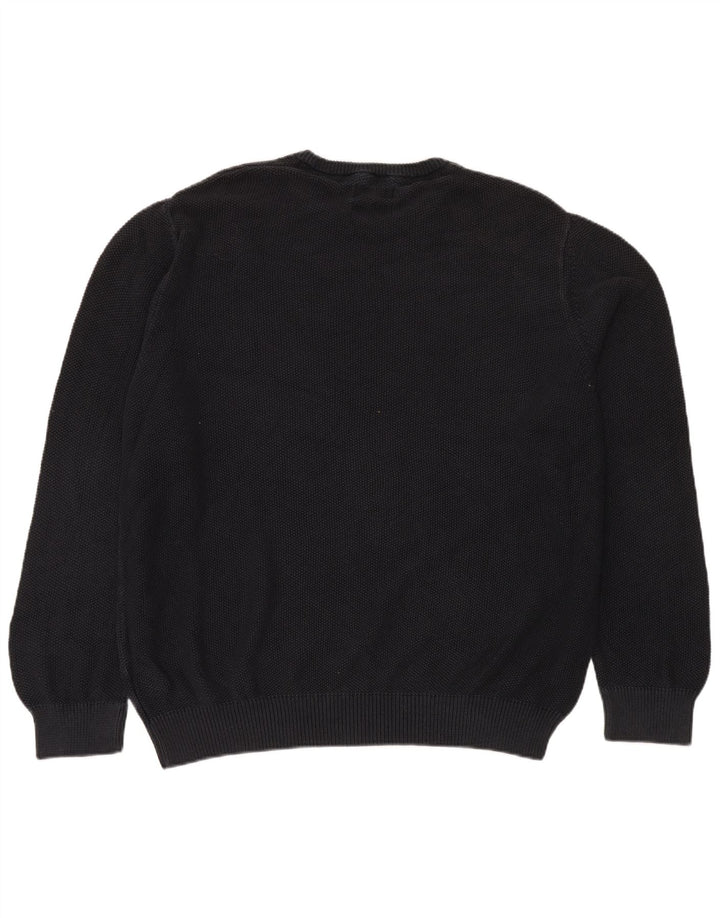 Maglione maglione girocollo da uomo Marks & Spencer blu Harbour 2XL Blu navy