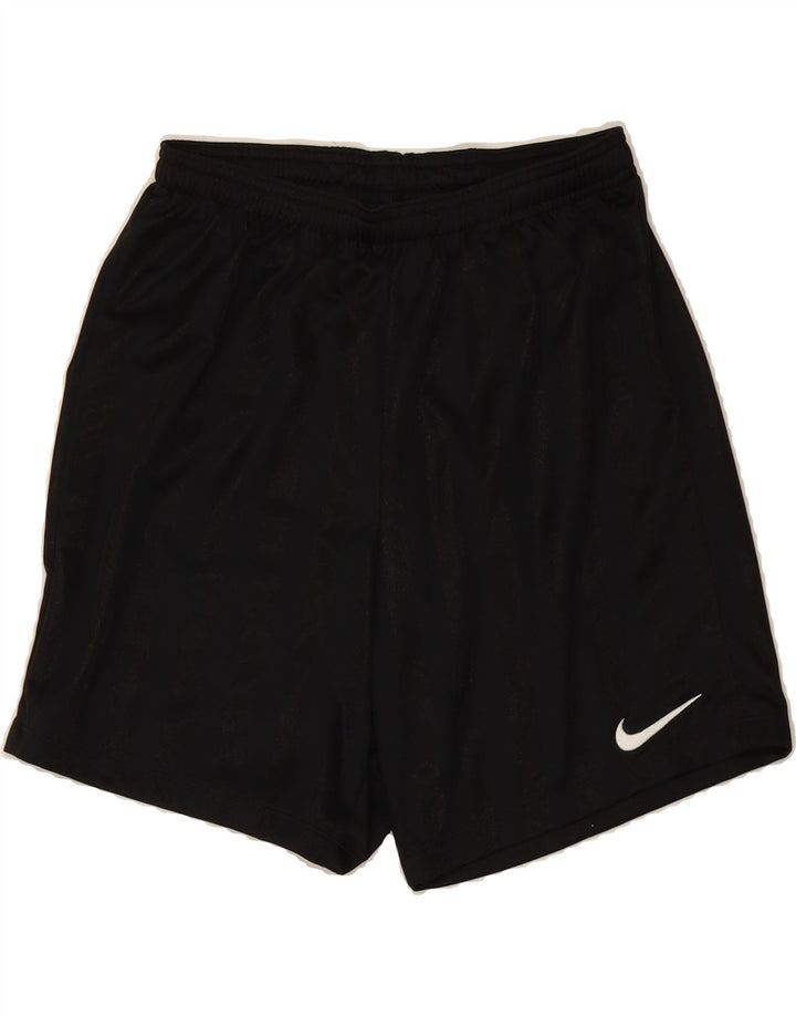 NIKE Mens Sport Shorts Small Black Polyester Vintage Nike and Second-Hand Nike from Messina Hembry 