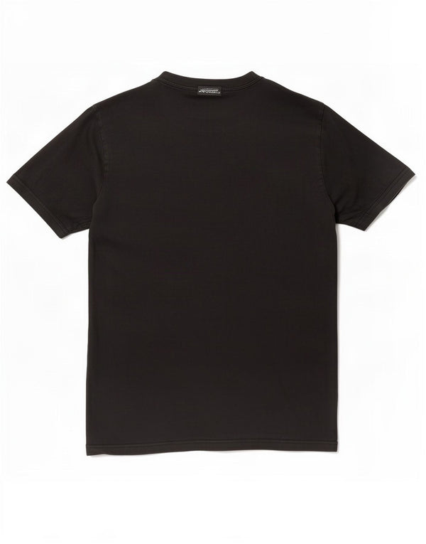 T-shirt grafica da uomo Puma Top grande in cotone nero