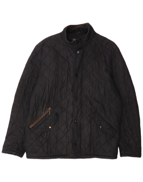 Giacca trapuntata da uomo Barbour UK 40 grande nera