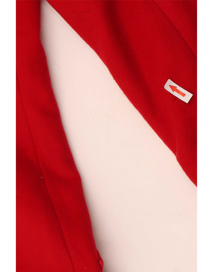 Cappotto doppiopetto da donna Coast UK 12 Lana rossa media