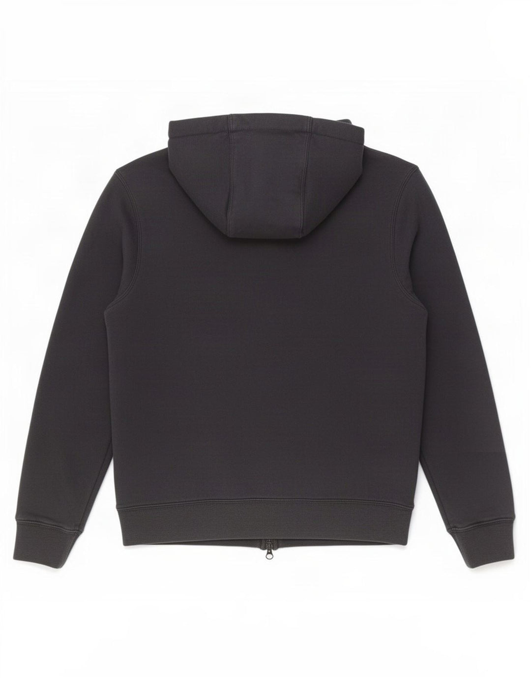 Felpa con cappuccio e zip Nike da uomo in cotone nero medio