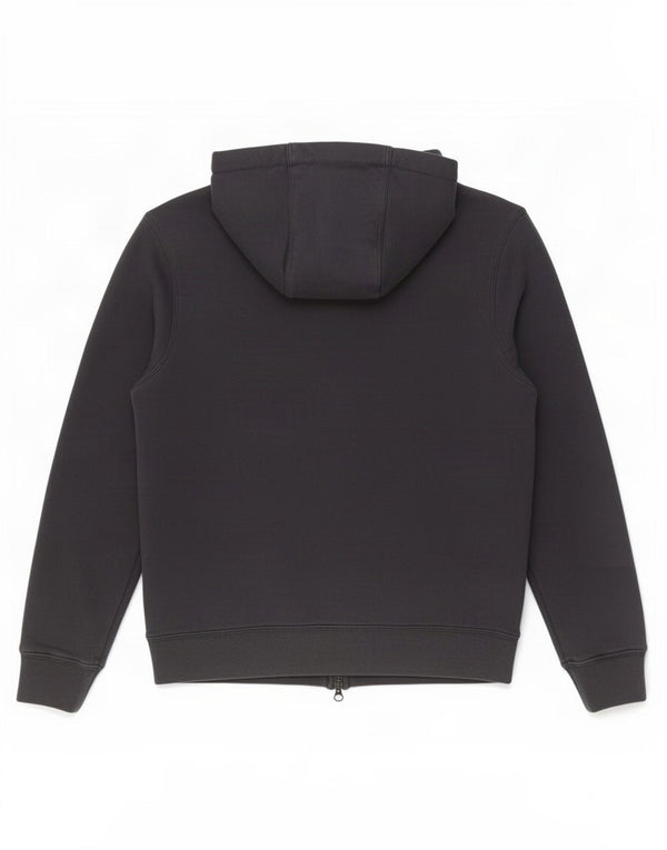 Felpa con cappuccio e zip Nike da uomo in cotone nero medio