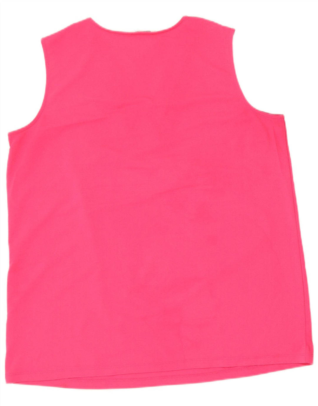 CALVIN KLEIN Canotta da donna UK 16 Large Rosa Poliestere