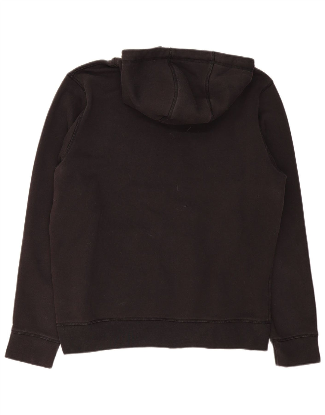 TOMMY HILFIGER Maglione con cappuccio grafico da uomo grande cotone nero