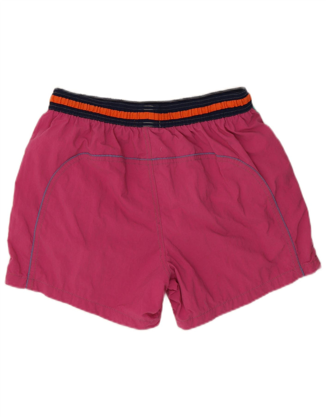 Byblos Pantaloncini da bagno da uomo IT 50 Medium Pink Colourblock in poliammide