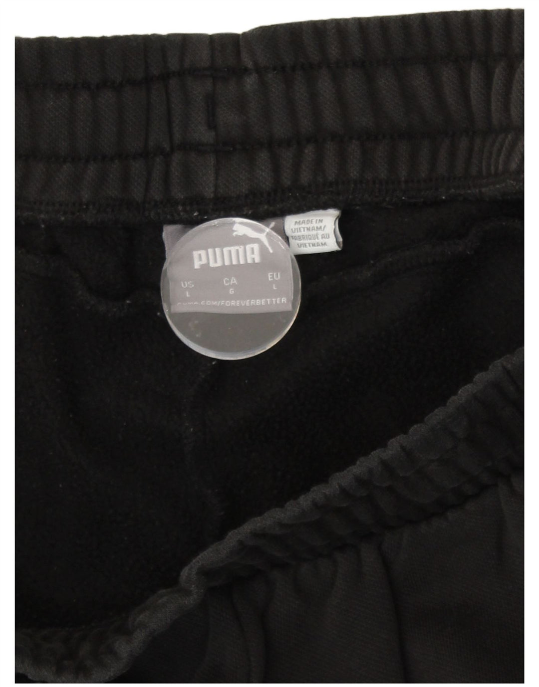 Pantaloni della tuta da uomo Puma Large neri