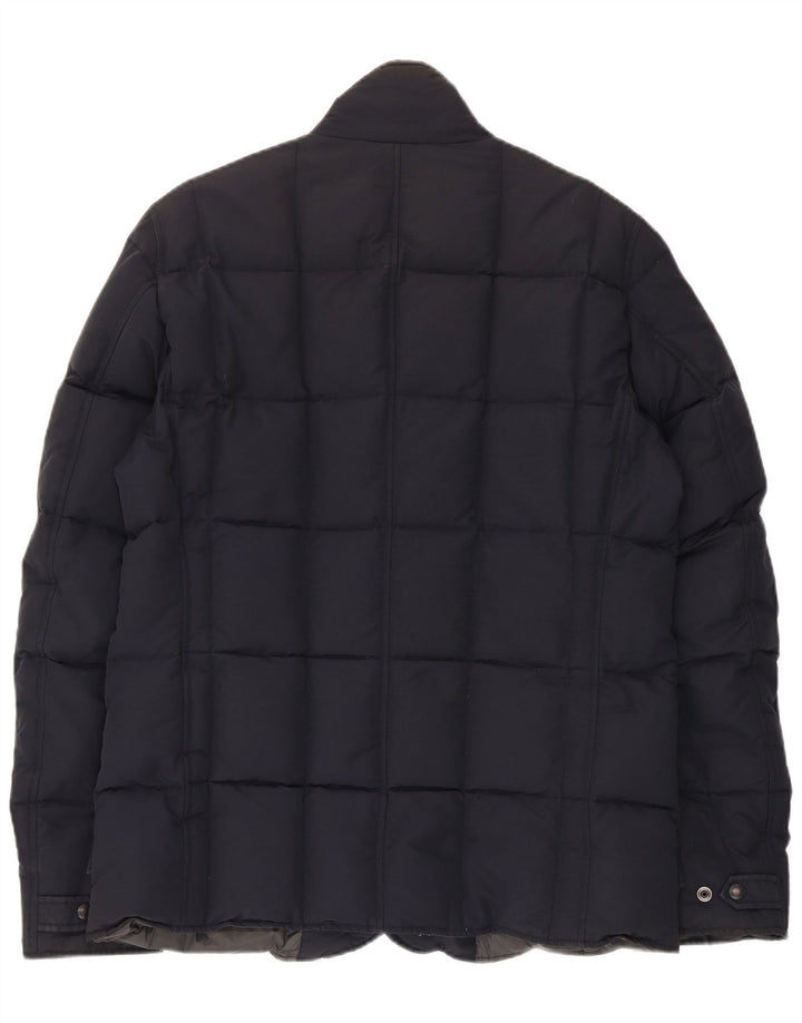 Giacca imbottita da uomo Woolrich UK 38 cotone medio blu navy