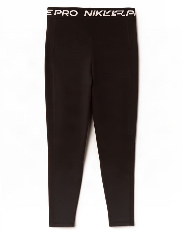 Leggings Nike Dri Fit Graphic Crop da donna UK 12 medio nero poliestere