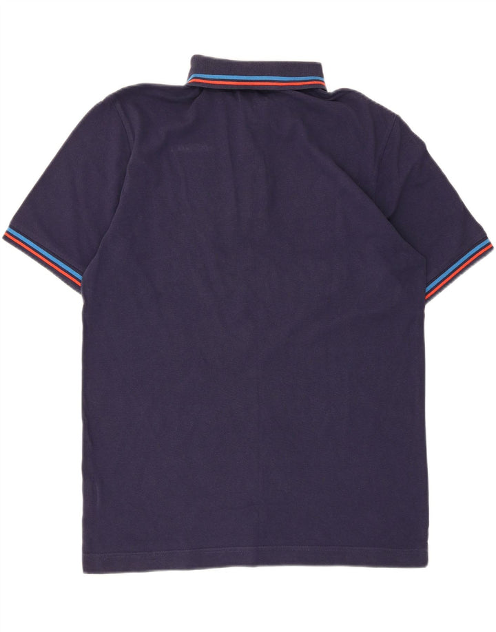 Polo Kappa Uomo Large Blu Navy in cotone