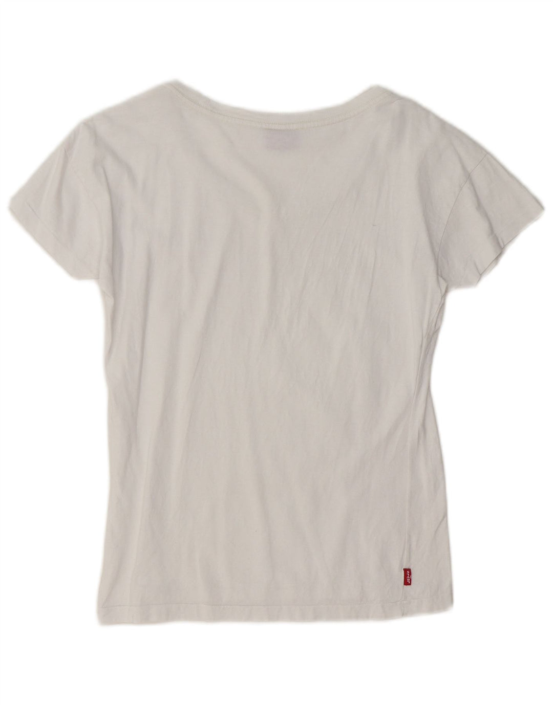 T-shirt grafica da donna Levi's Top UK 10 piccola bianca