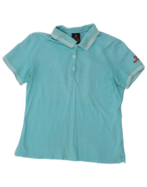 Polo da donna Murphy & Nye UK 12 Cotone a righe blu medio
