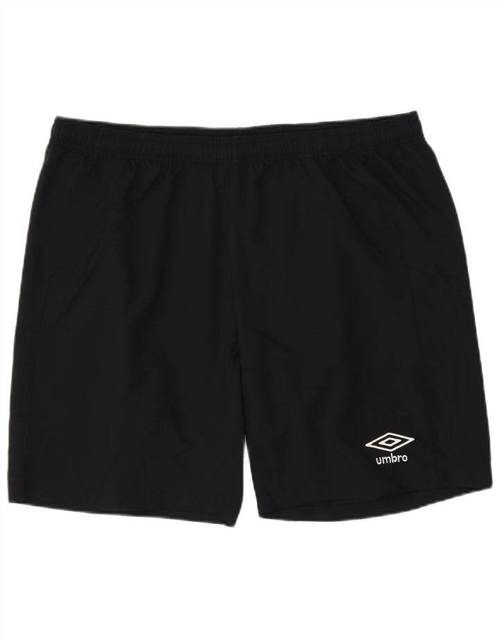 Pantaloncini sportivi da uomo UMBRO 2XL neri