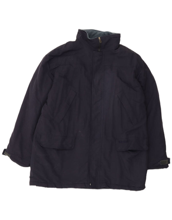 Giacca a vento da uomo vestibilità ampia Timberland UK 40 Large in nylon blu navy
