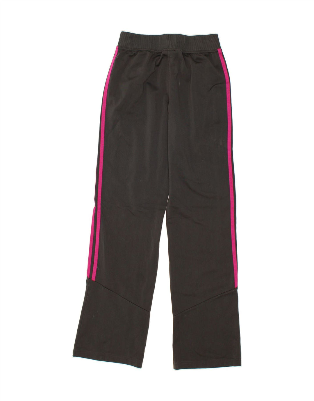 ADIDAS Girls Tracksuit Trousers 15-16 Years Grey Polyester Vintage Adidas and Second-Hand Adidas from Messina Hembry 