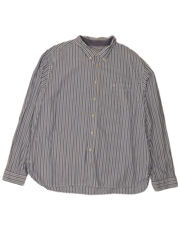 Camicia da uomo Dockers 2XL cotone a righe blu