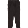 NIKE Womens Graphic Leggings UK 10 Small  Black Polyester Sports Vintage Nike and Second-Hand Nike from Messina Hembry 