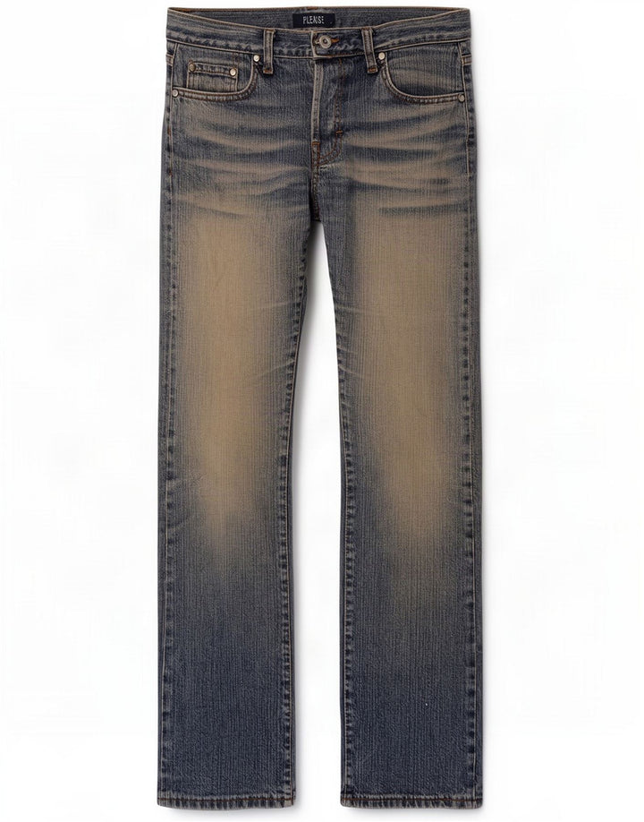 Per favore Jeans dritti da donna Medio W30 L31 Blu Cotone