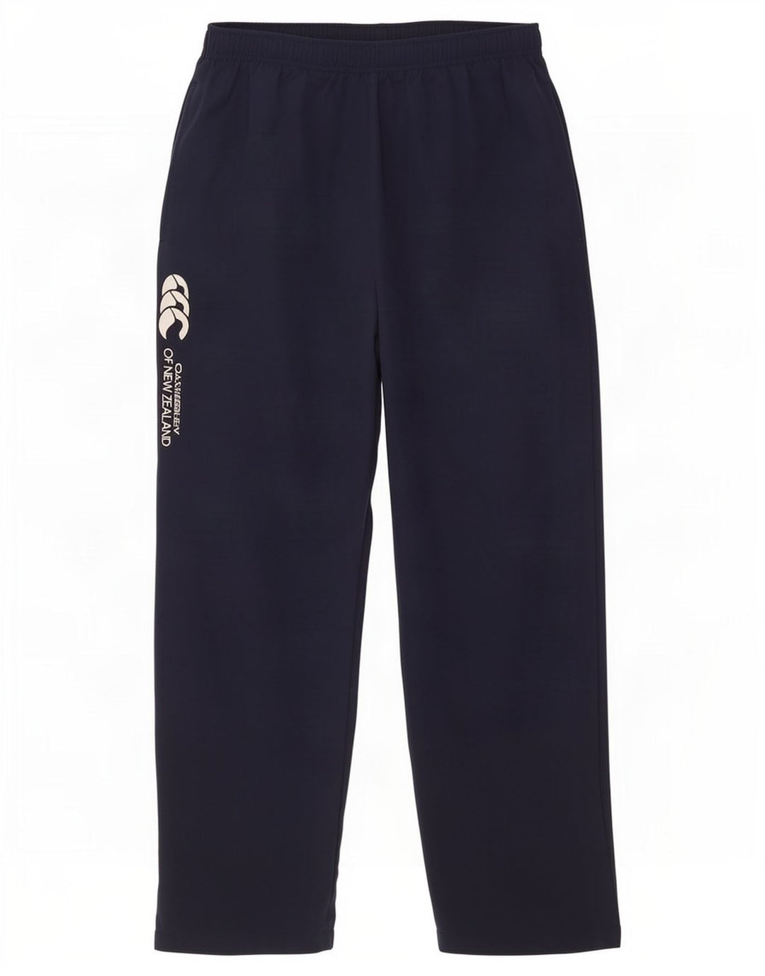 Pantaloni da tuta con grafica da uomo Canterbury, poliestere medio blu navy