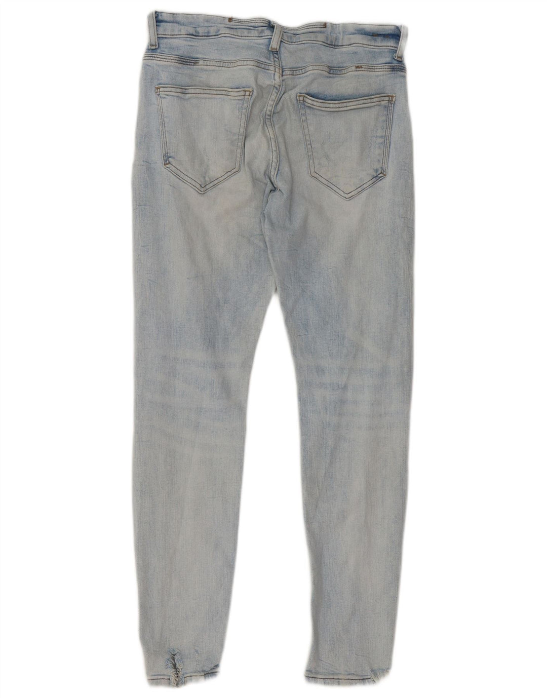 Jeans skinny effetto consumato Zara da uomo EU 40 medio W31 L29 blu