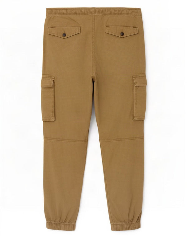 Pantaloni cargo da uomo Gap Joggers grandi W34 L28 cotone a quadri kaki