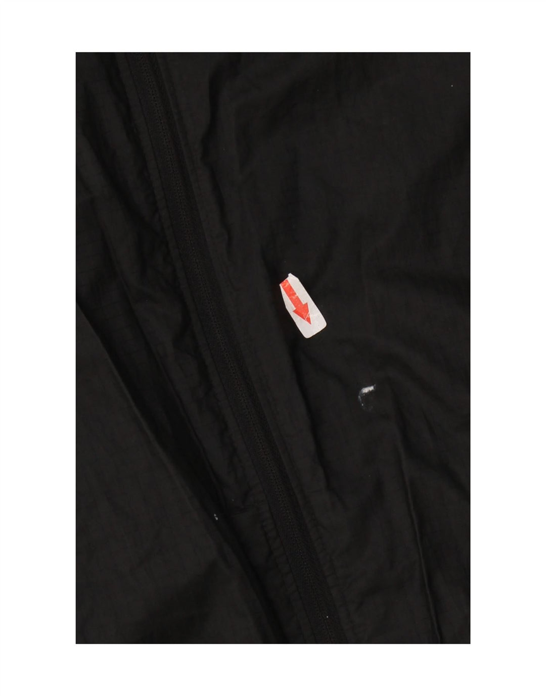 Giacca antipioggia con cappuccio da donna Nike UK 14 medio nero poliestere