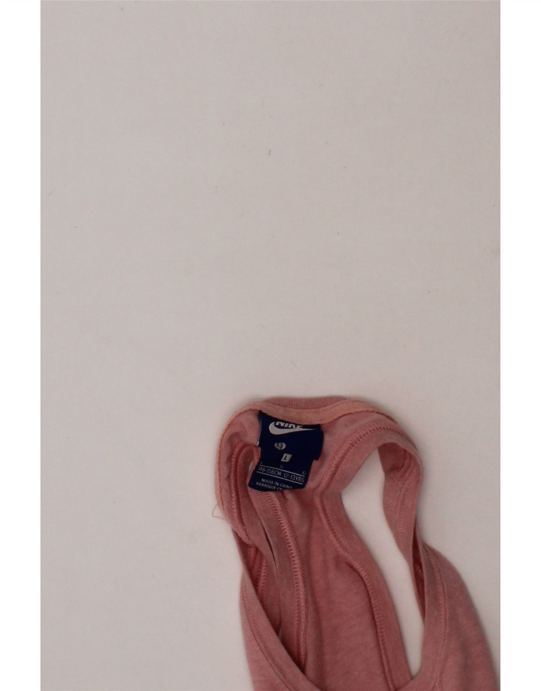 NIKE Girls Vest Top 12-13 Years Large Pink Polyester Vintage Nike and Second-Hand Nike from Messina Hembry 