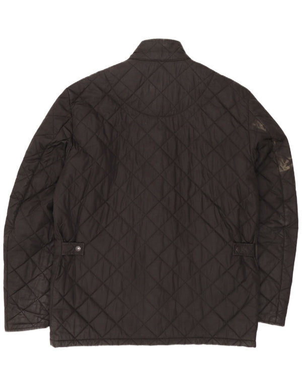 Giacca trapuntata da uomo Barbour UK 40 grande nera