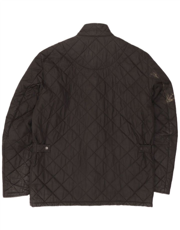 Giacca trapuntata da uomo Barbour UK 40 grande nera