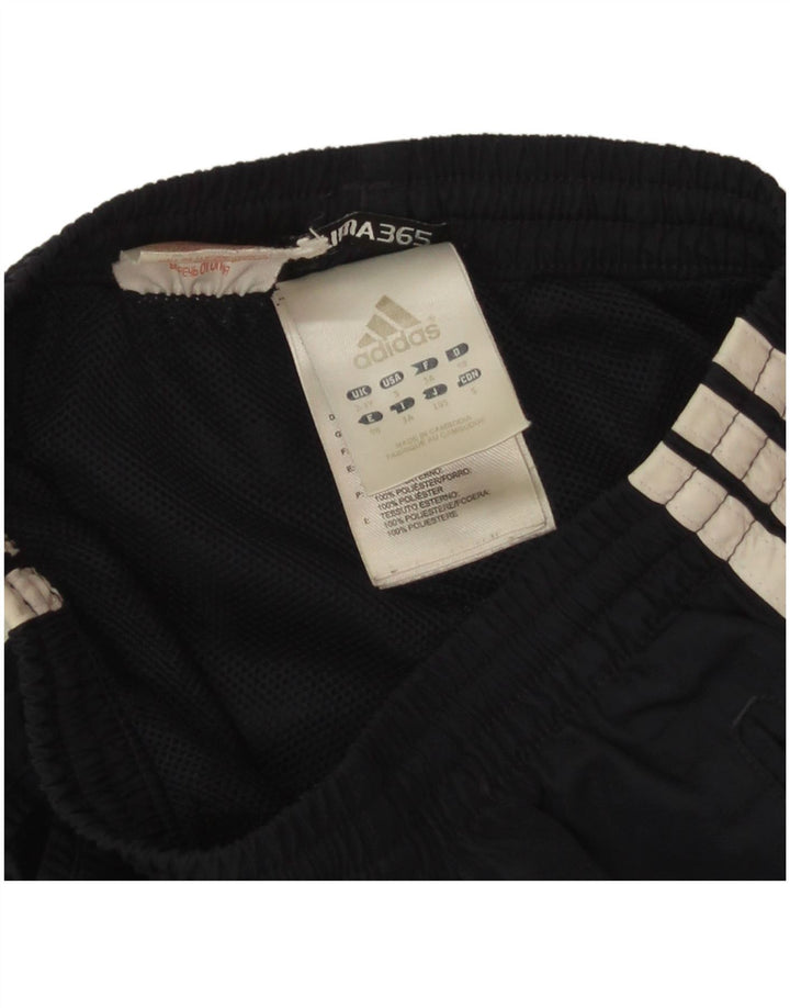 Pantaloncini sportivi Adidas Climalite da ragazzo 2-3 anni in poliestere blu navy