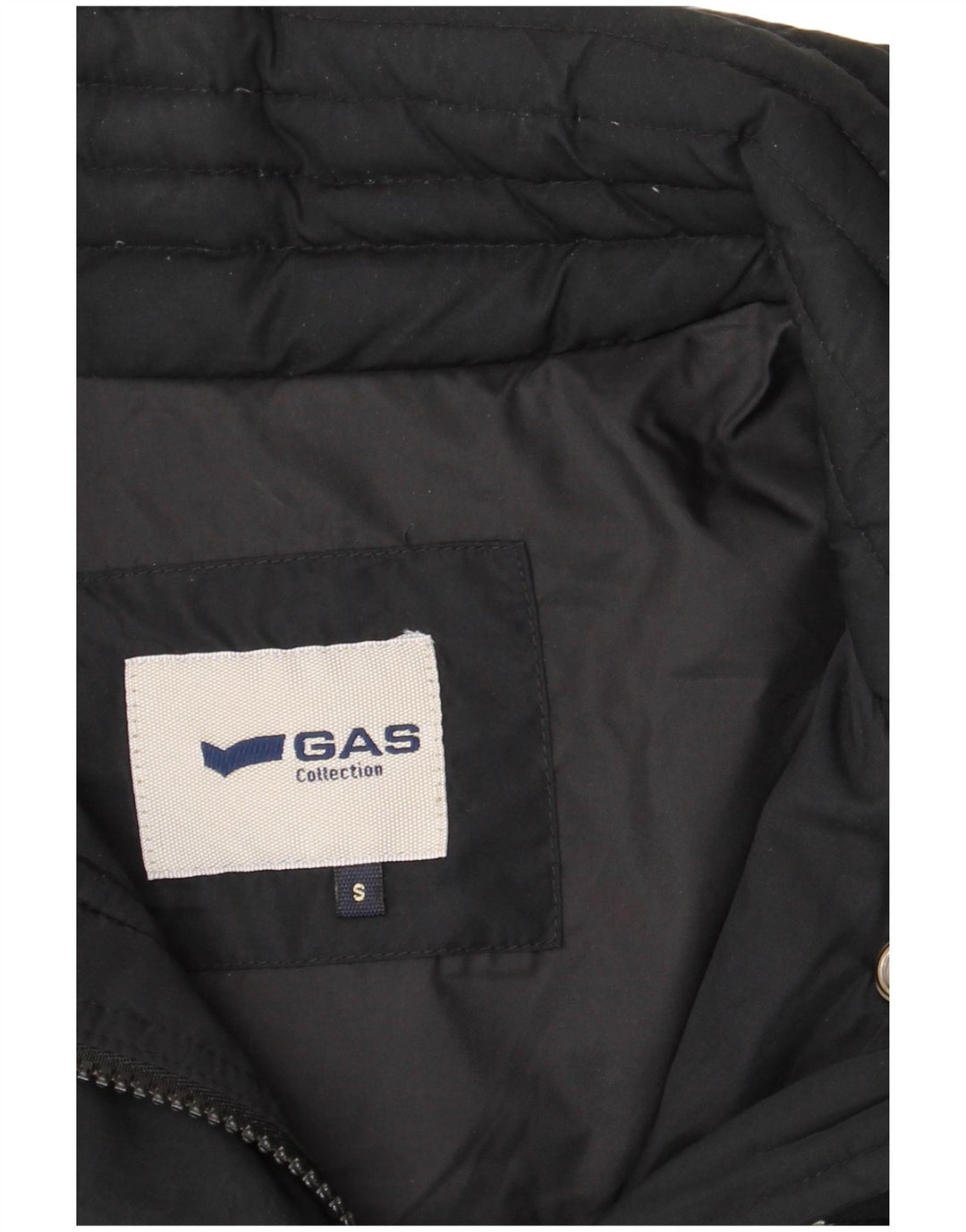 Giacca imbottita da donna Gas UK 10 piccola nera
