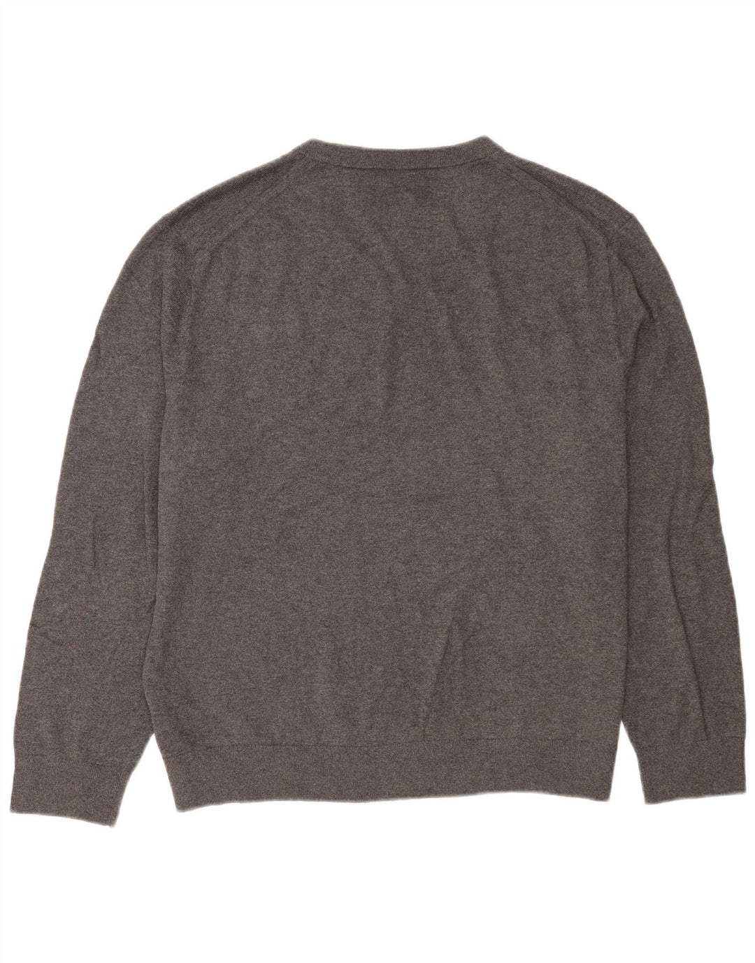 Maglione da uomo Nautica Navtech con scollo a V XL in cotone grigio