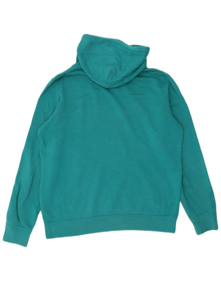 Felpa con cappuccio da uomo Nike in cotone verde medio