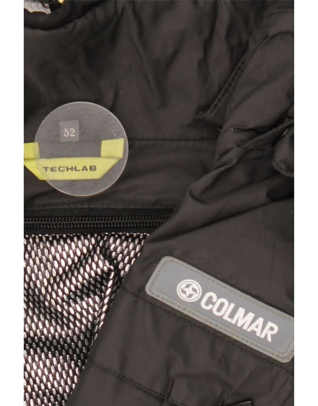 Giacca da sci con cappuccio da uomo Colmar IT 52 Large Black Colourblock