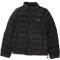 LEVI'S Womens Padded Jacket UK 10 Small Black Polyester Vintage Levi's and Second-Hand Levi's from Messina Hembry 